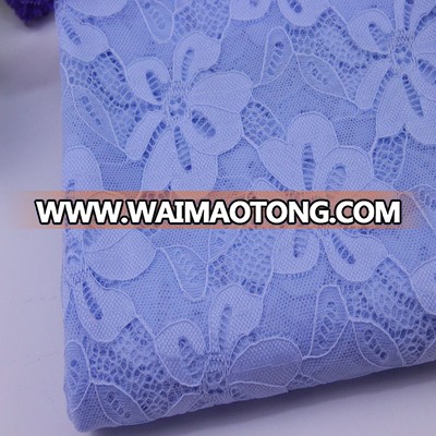 customized color flowers  guipure lace fabric lace wedding dresses